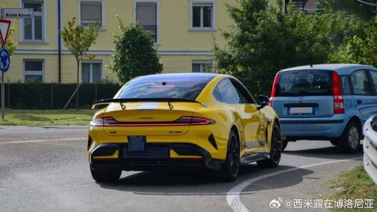 Xiaomi SU7 Ultra Testing Near Ferrari Headquarters