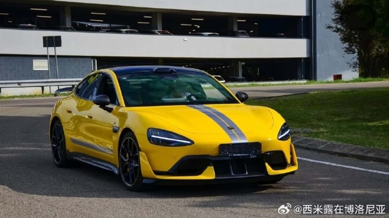 Xiaomi SU7 Ultra Testing Near Ferrari Headquarters