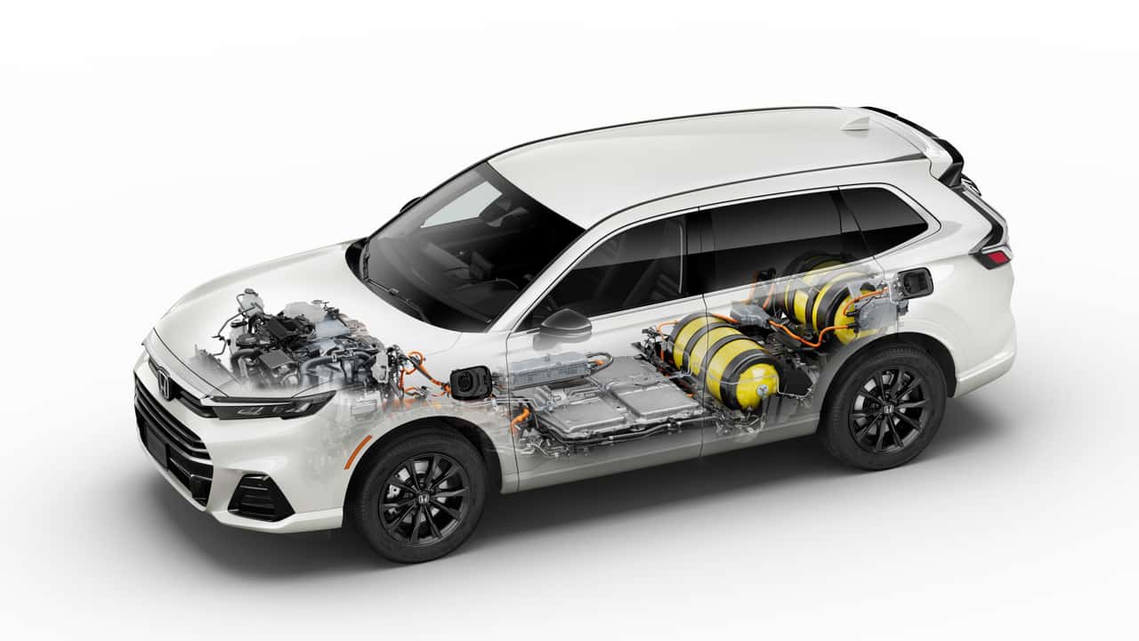 <p>2025 Honda CR-V e:FCEV</p>